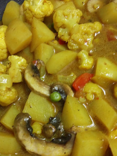 A picture of Cauliflower and Potato Curry.