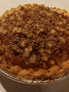 A picture of Tofu Peanut Butter Pie.