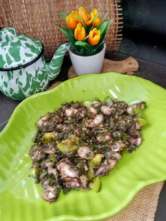 Foto resep Oseng Cumi Cabe Hijau