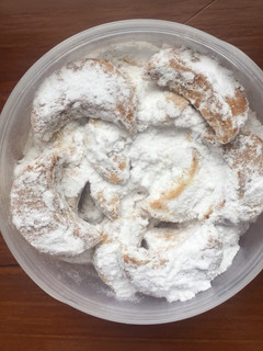 Foto resep Cheesy Snow White Cookies (Putri Salju Almond Keju)