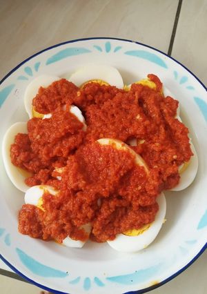 Foto resep Telur sambal tomat, gampang!!!
