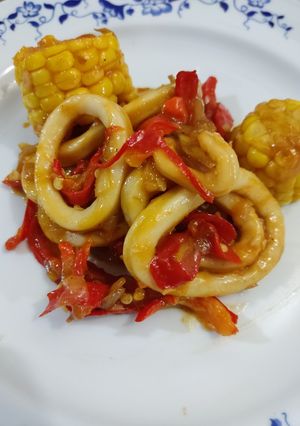 Foto resep Cumi Saos Padang