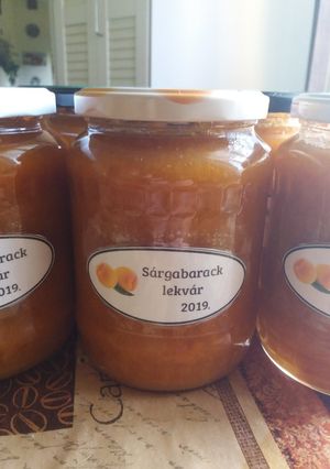 Sárgabarack lekvár recept fotója