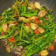 Tumis Kangkung Cumi