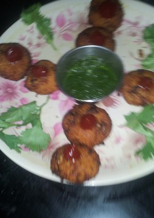 A picture of Mix veg kabab.