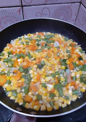 Foto resep Sayur pelangi
