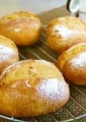A picture of Cafe au Lait Bread Rolls.