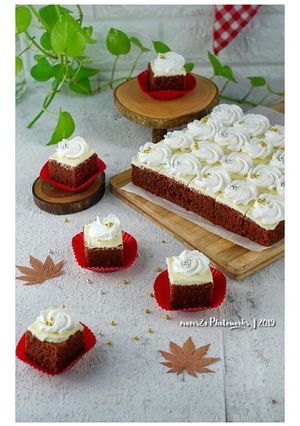 Foto resep Red Velvet Slice Cake