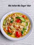 Mie Instan Mix Sayur Telur