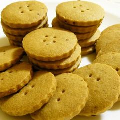A picture of Crispy Brown Sugar Cookies.