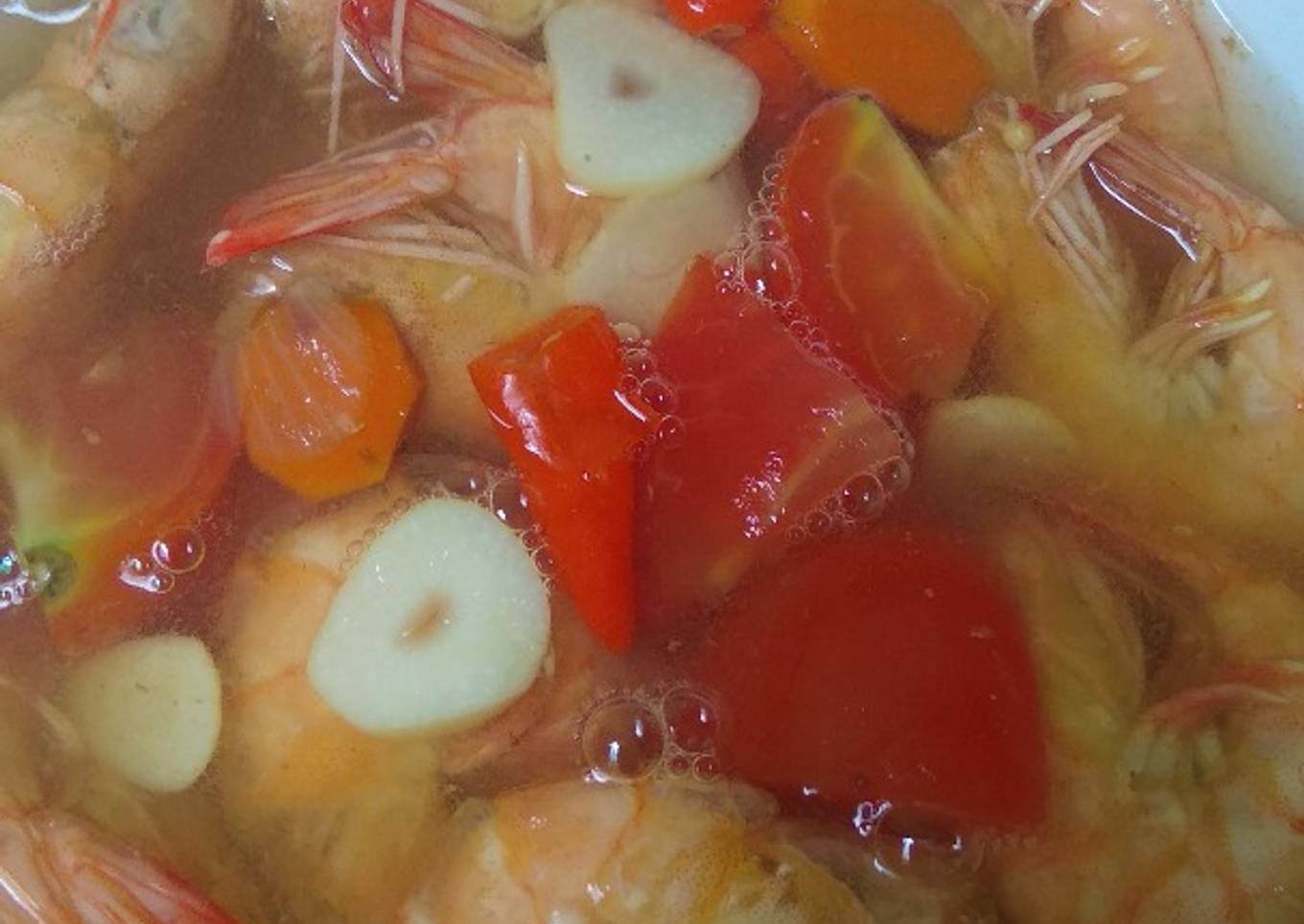 Udang Kuah Bening