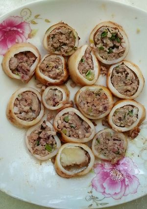 Hình của món Mực nhồi thịt chiên!.