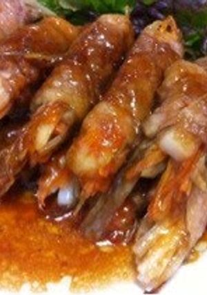 A picture of Julienne Burdock Beef Roll.