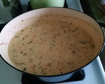 Ready to Serve Bacon Cheeseburger Soup Yummy