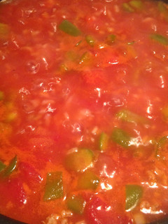 A picture of Stuffed Pepper Soup.