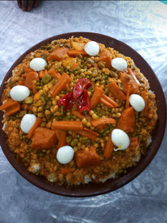 صورة لوصفة طبق الأرز بالخضر