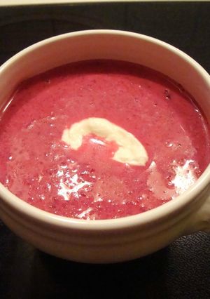 A picture of Beet Soup For Detoxing.