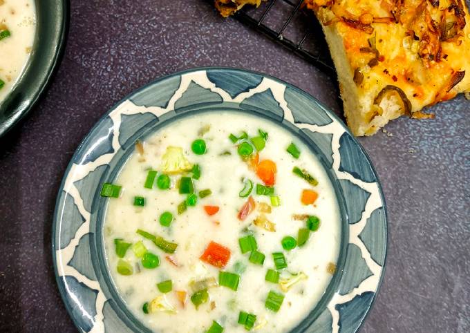 Cream of Vegetable Soup