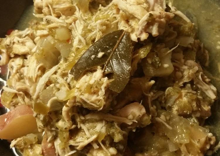 Step-by-Step Guide to Prepare Super Quick Homemade Shredded Chicken Chili Verde