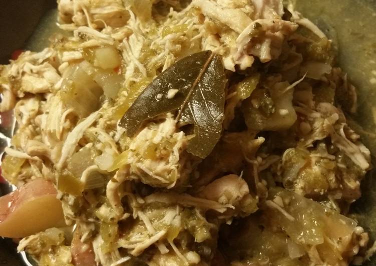 Easiest Way to Prepare Ultimate Shredded Chicken Chili Verde