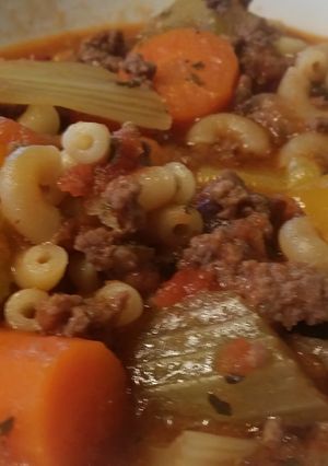 A picture of Pasta Fagioli.