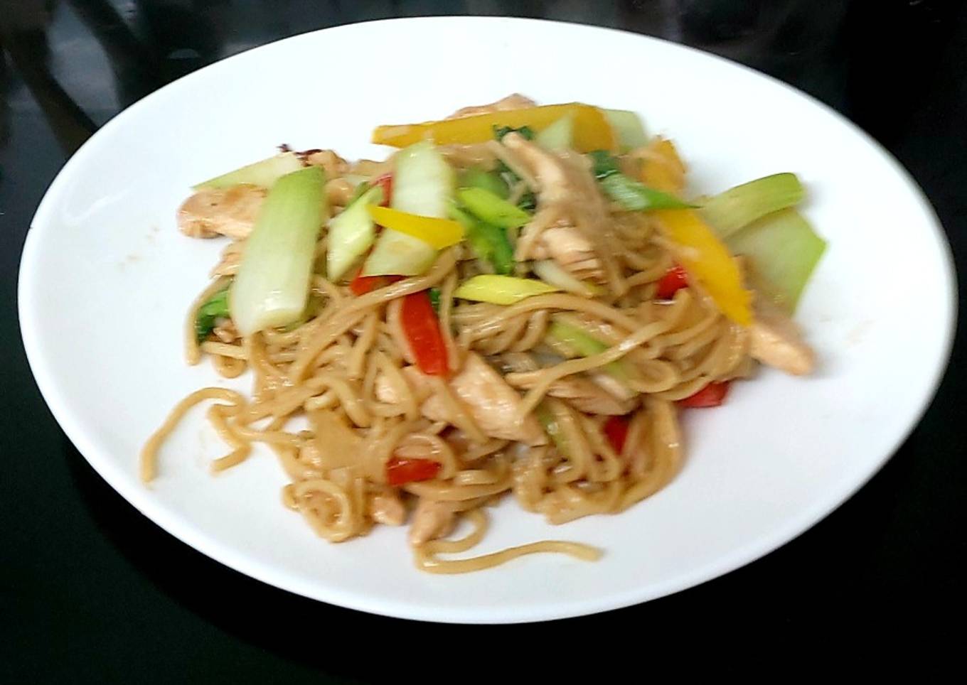 My Chicken Noodle Stirfry 😘