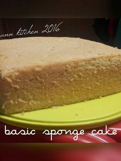 Foto resep Basic sponge cake NCC