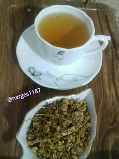 عکسی از دستور ☕دمنوش بابونه☕
