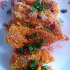 A picture of chicken crisp fry.