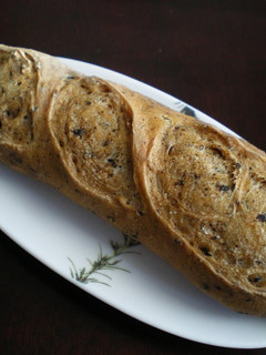 A picture of Made in a Bread Machine! Fragrant Black Tea Baguette.