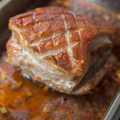 A picture of ASIAN STYLE PORK BELLY.