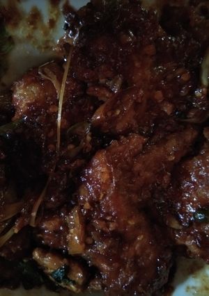 Foto resep Cicken wing blackpaper spicy