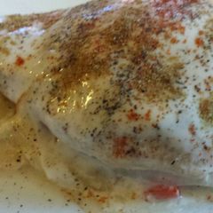 A picture of Stuffed ranch chicken breast.
