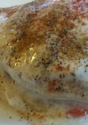 A picture of Stuffed ranch chicken breast.