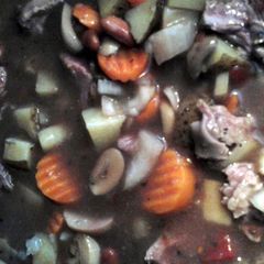 A picture of Crockpot beef stew my way..