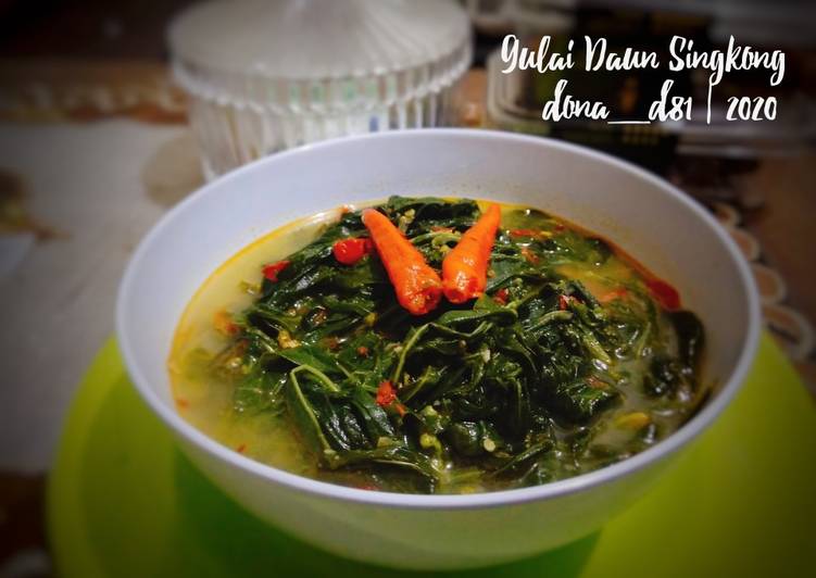 Resep Gulai Daun Singkong yang Lezat Sekali