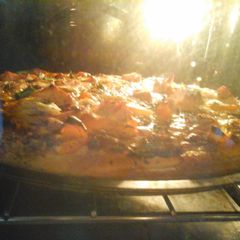 A picture of Pizza dough.