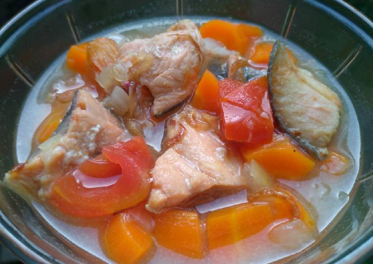 Resep Sup Salmon Lezat Sekali