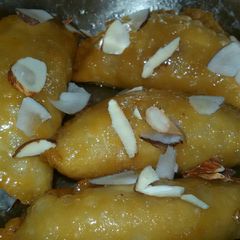 Mawa aur Suji ki Gujiya A picture of Mawa aur Suji ki Gujiya.