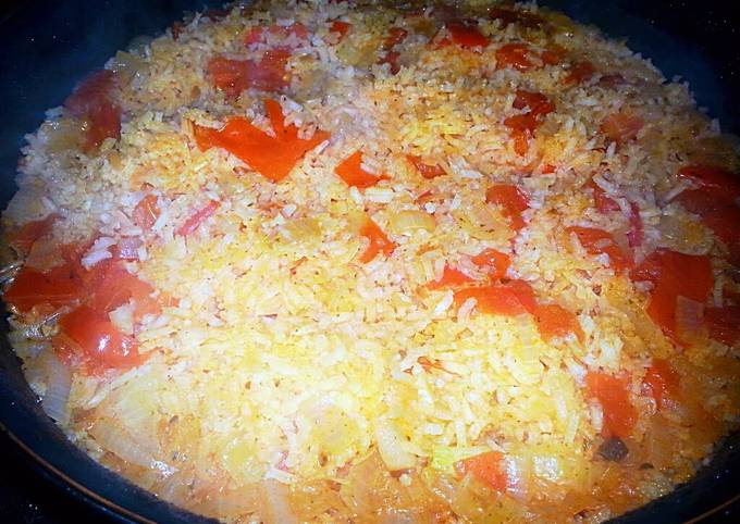 How to Prepare Homemade Arroz Mexicano`