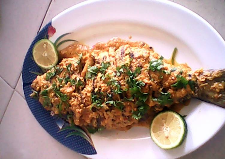 Recipe of Tasty fish in coconut gravy