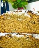 🥮BUDÍN🥧 DE HARINA INTEGRAL CON 🍌BANANAS🍌Y 🌰NUECES🌰