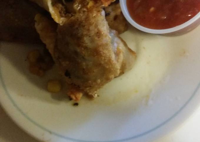 Southwestern style eggrolls