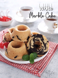 Foto resep White Marble Bundt Cake