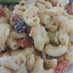 Southwestern pasta salad A picture of Southwestern pasta salad.
