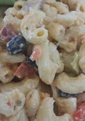 A picture of Southwestern pasta salad.