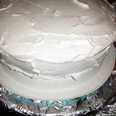 A picture of Leah's Basic Butter Cream Frosting.