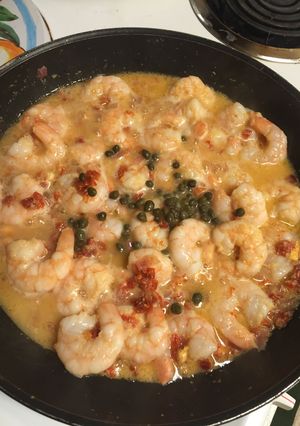 A picture of Clarke's Shrimp Scampi.