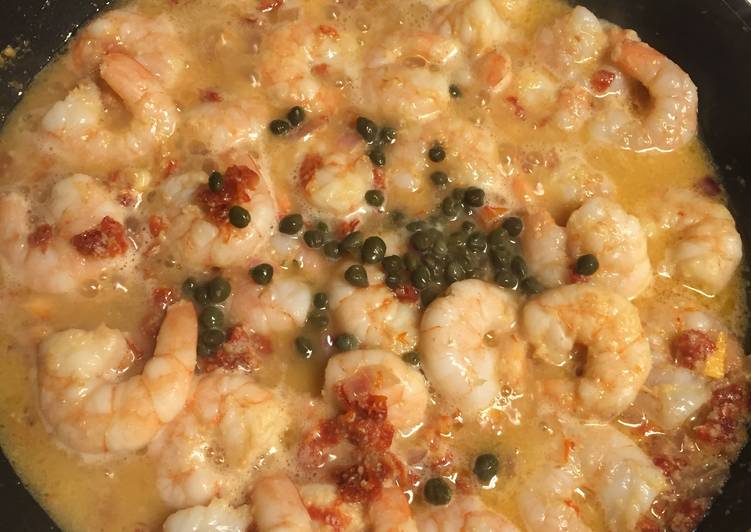 Steps to Prepare Homemade Clarkes Shrimp Scampi