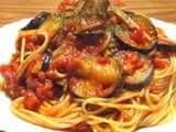 eggplant tomato pasta